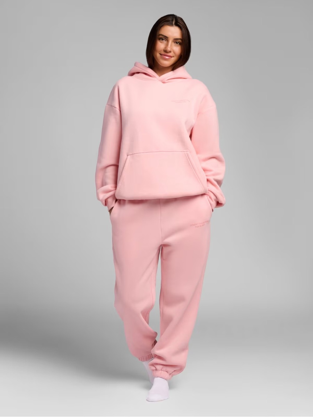 Comfrt Bubblegum Limited Edition Pastel Hoodie and Sweatpants Set Medium